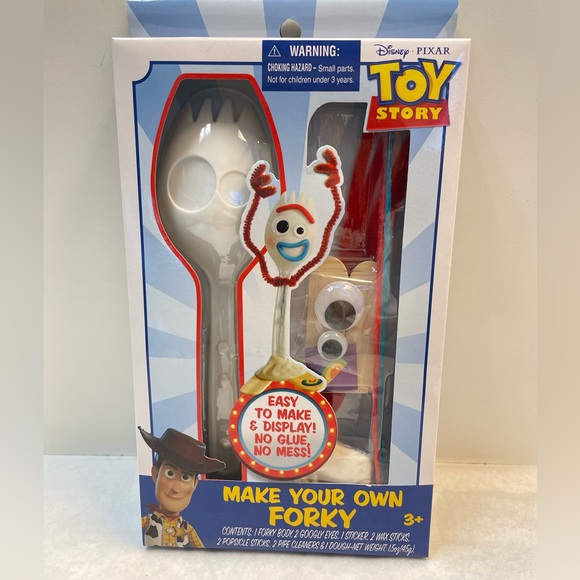 Toy Story Disney Pixar 4 Make Your Own Forky Kids Activity Craft - Picture 1 of 6